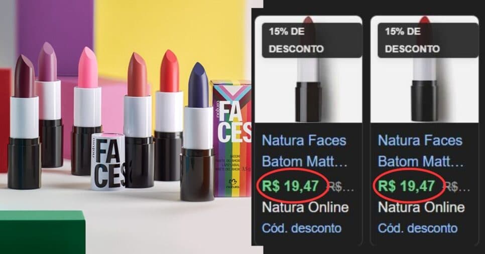 Batom Matte Natura Faces: