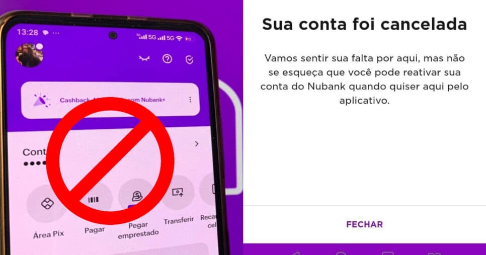 Atenção: 5 atitudes que podem fazer o Nubank cancelar sua conta em 2025