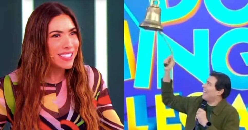 Ibope da TV: Com Portiolli e Patrícia dando as mãos pra arrebentar no SBT, veja o que dupla causou na Record e Globo