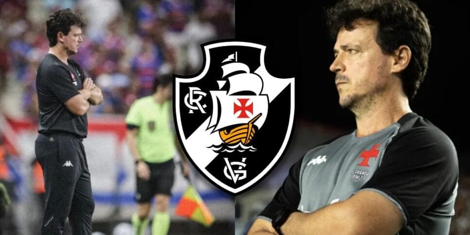 Diniz demitido no Vasco após 5 derrotas tem decisão de Pedrinho e aval da torcida hoje 24/11