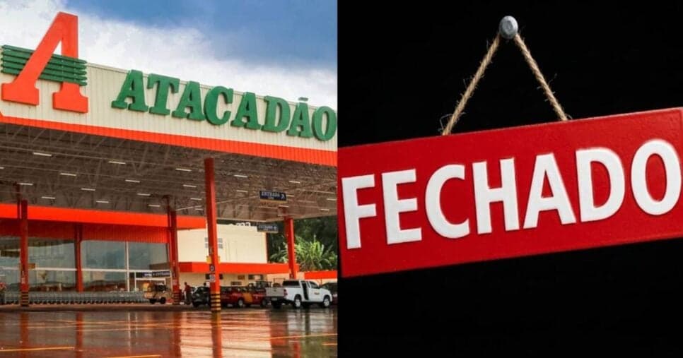 Governo de estado sanciona nova lei com fechamento do Atacadão, Carrefour e mais aos domingos