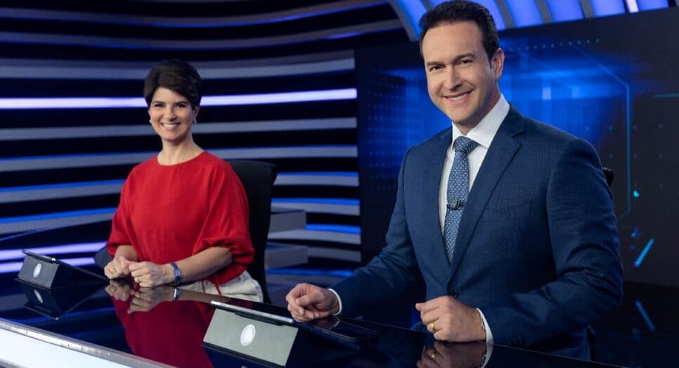 Jornal da Record garante o segundo lugar isolado com quase o dobro da concorrente em SP