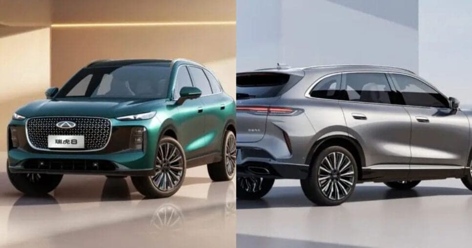 Novo Chery Tiggo 8 - Foto: Montagem