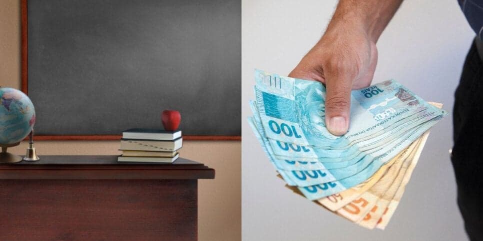 Servidores da Educação na Bahia com 13° salário liberado hoje (Reprodução: Montagem TV Foco)