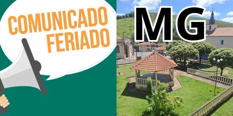 Feriado na próxima sexta (05/12) é confirmado em cidade de MG na gestão Romeu Zema