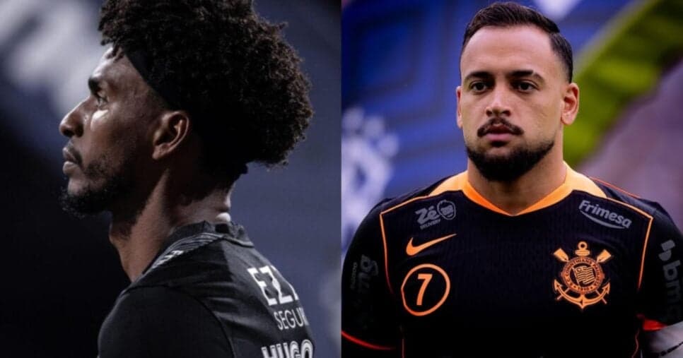 Hugo Souza e Maycon - Foto: Montagem/Instagram Hugo Souza e Maycon - Foto: Montagem/Instagram