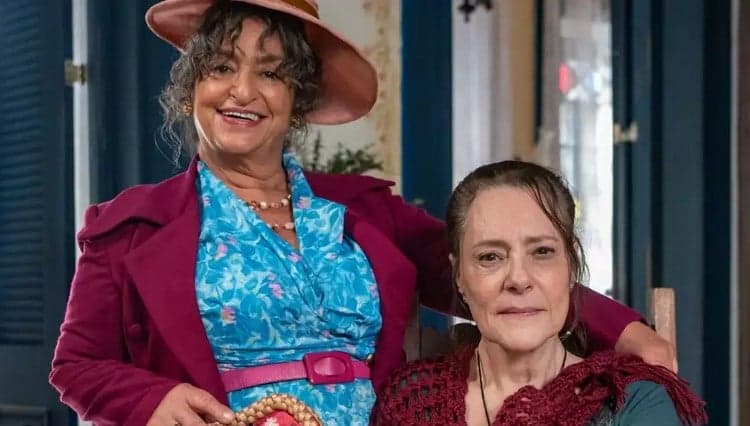 Jocasta e Cunegundes em Êta Mundo Melhor! (Foto: Reprodução / Globo)
Jocasta e Cunegundes em Êta Mundo Melhor! (Foto: Reprodução / Globo)