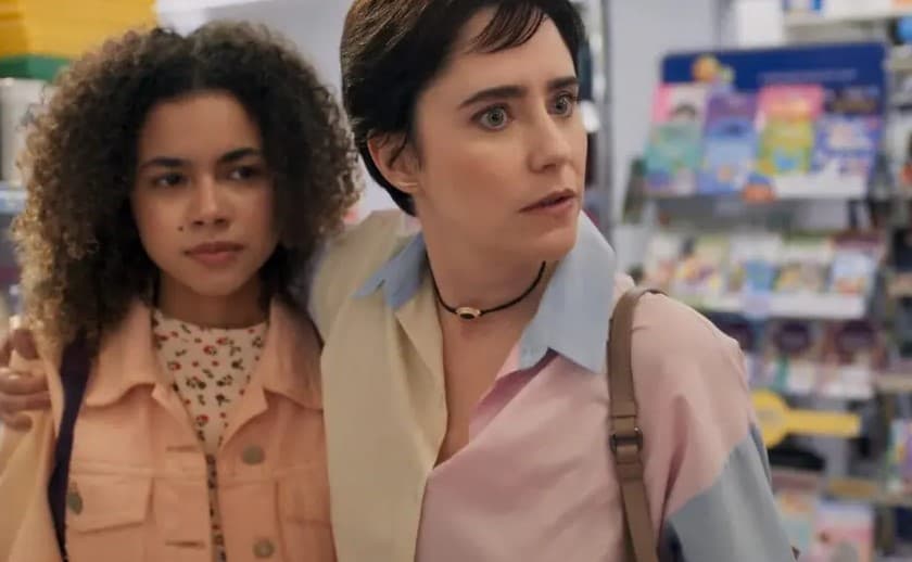 Joélly e Samira em Três Graças (Foto: Reprodução / Globo)
