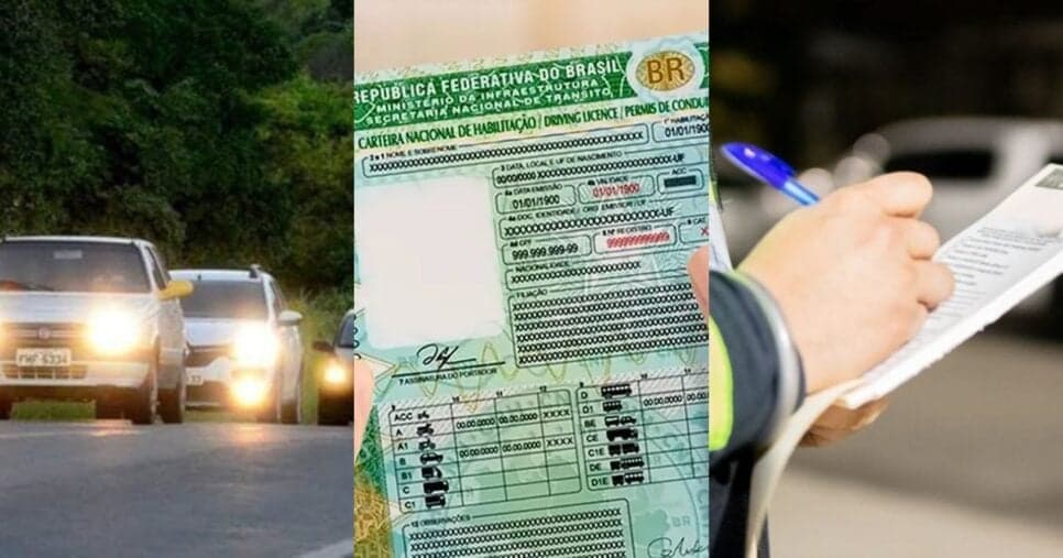 Multa severa e 4 pontos na CNH: Lei do farol atinge em cheio motoristas que não cumprirem essa regra