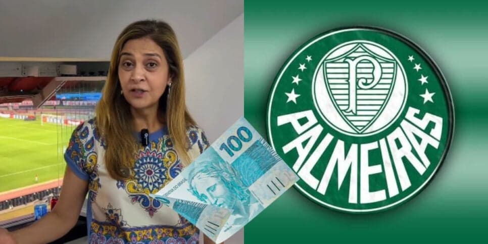 Leila Pereira bate o martelo por R$155M para vender atacante do Palmeiras a gigante da série A