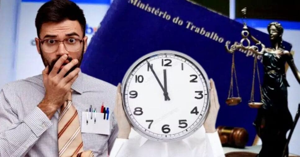 Nem 36, nem 40h: Lei trabalhista comunica quem trabalhará 44h por semana