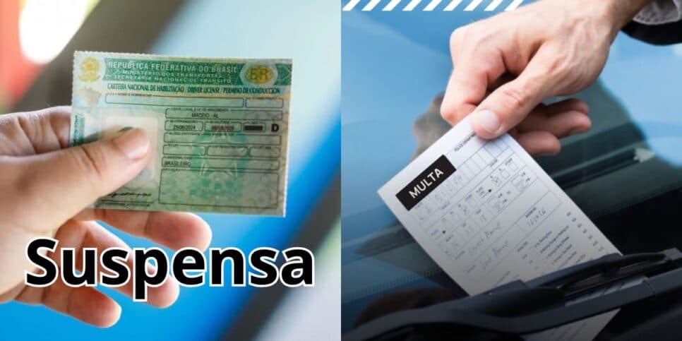 Multa de R$293 e suspensão da CNH: Plano de lei de trânsito traz punição aos motoristas por 1 atitude