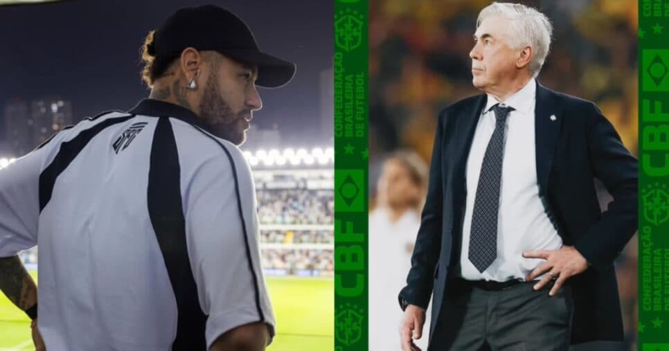 Ancelotti bate martelo sobre convocação de Neymar para a Copa do Mundo em 2026