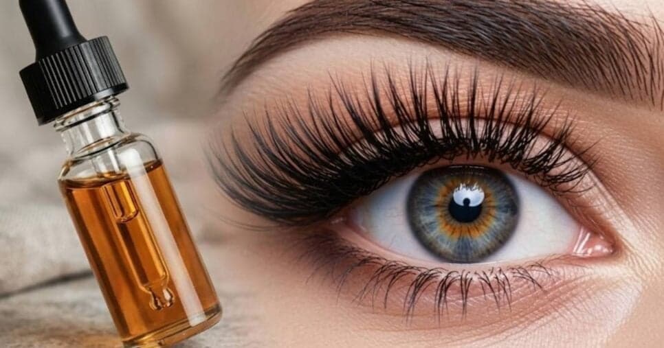 Cílios de boneca e sobrancelha perfeita: óleo queridinho e natural levanta o olhar por menos de R$30