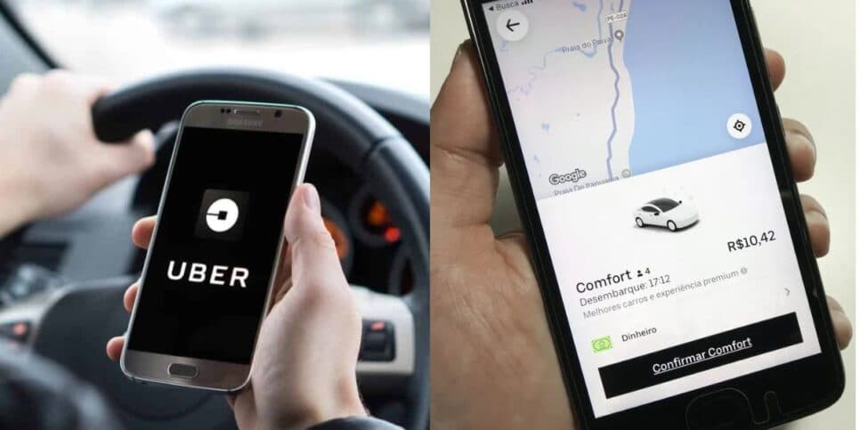 Uber comunica motoristas que não receberão corridas nas categorias Comfort e Black a partir de 2026