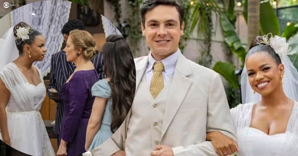 Zulma é humilhada em casamento de Dita e Candinho em Êta Mundo Melhor