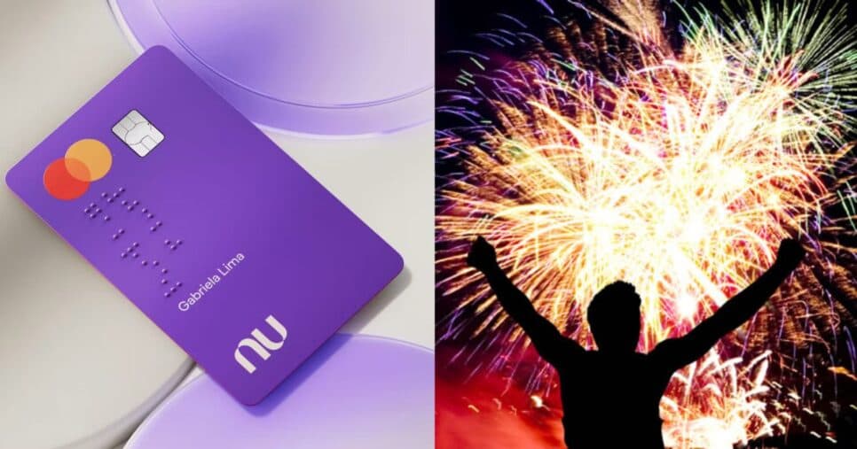 Atenção: Correntistas do Nubank comemoram nesta quinta-feira (1º de janeiro) benefício extraordinário no cartão de crédito