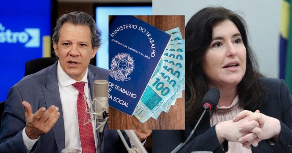 Haddad e Tebet cientes: Novo aumento do salário mínimo para 2026 é menor que o previsto antes