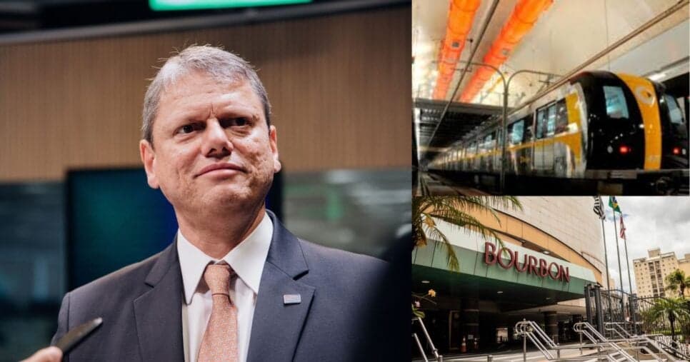 Era Tarcísio traz duas viradas gigantes em SP com expansão do metrô e novo shopping para desbancar o Bourbon