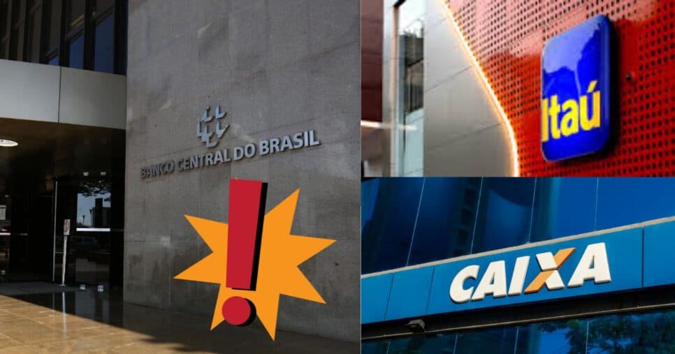Banco Central emite 4 alertas para quem tem conta poupança no Itaú, Caixa e outros bancos