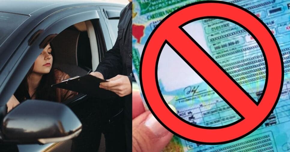 CNH suspensa: Lei de trânsito em vigor em 2025 retira documento dos motoristas por 4 atitudes