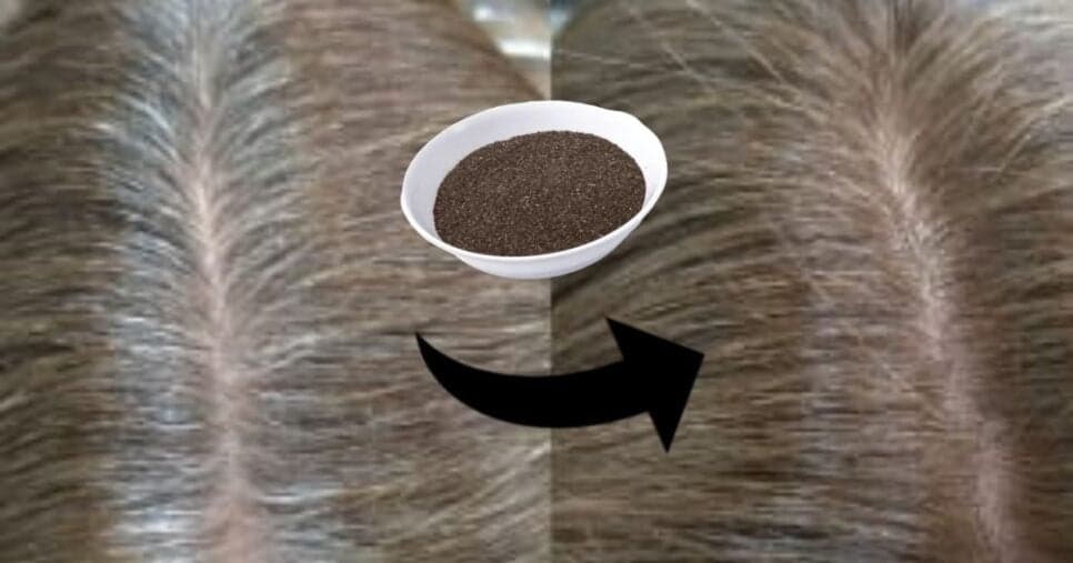 Adeus fios brancos: ingrediente simples escurece o cabelo em 15 minutos e devolve aparência mais jovem