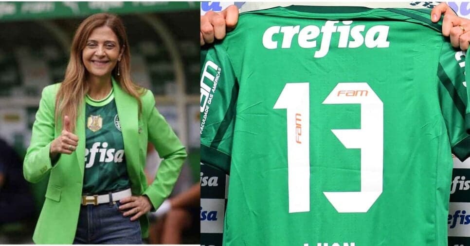 Leila Pereira define sobre contratação de zagueiro no Palmeiras para 2026