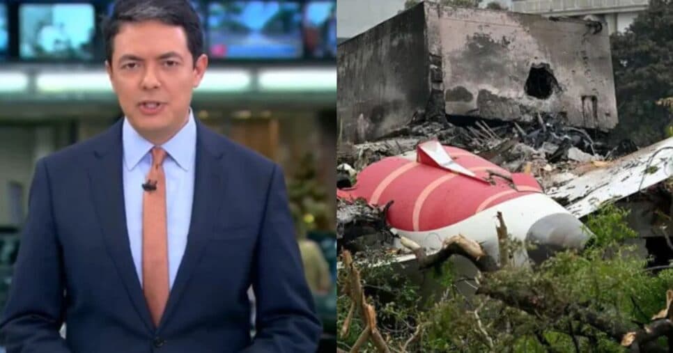 Alan Severiano entra no JH às pressas e confirma queda de avião neste sábado (27/12)
