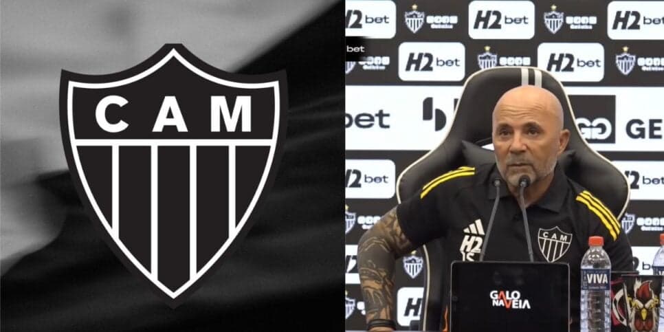 Sampaoli é comunicado da saída de volante de R$ 22M do Atlético-MG