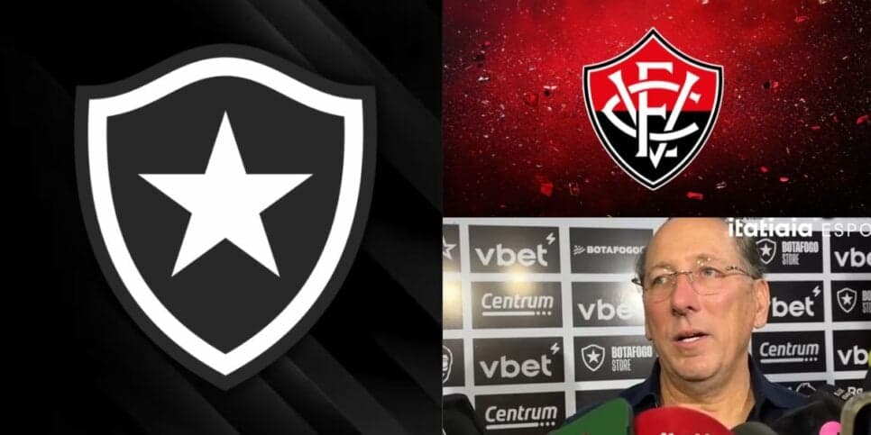 Vitória avança para arrancar volante de R$ 18M do Botafogo e Textor é avisado hoje (19)