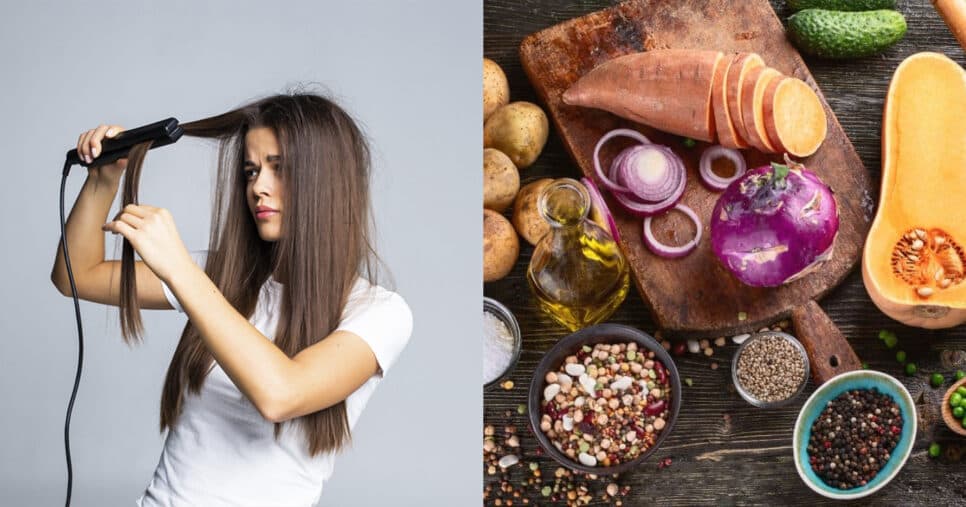 Chapinha no lixo: Único ingrediente popular da cozinha alisa o cabelo sem danificar os fios