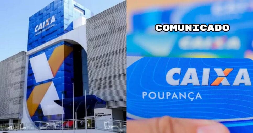 Informe chega hoje (04/01) a todos que têm conta-poupança na Caixa em 2026