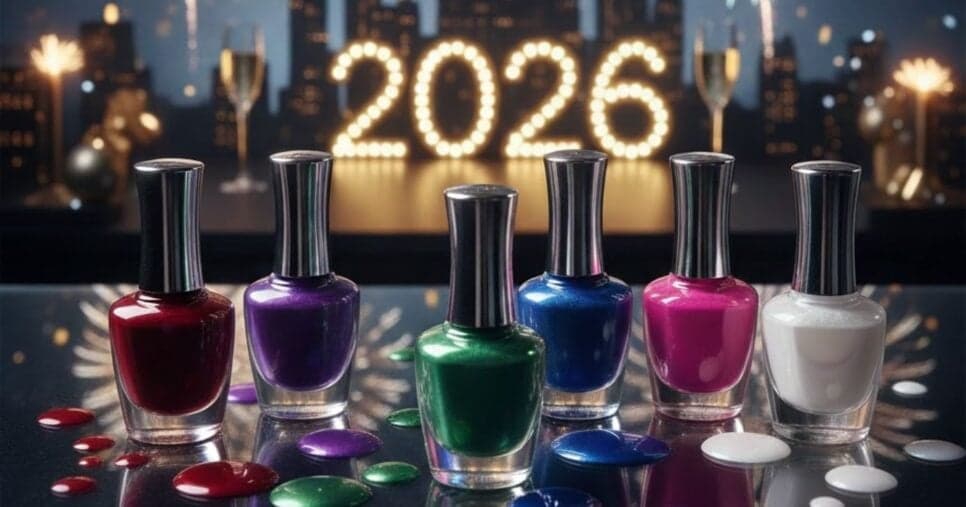 Milhões, alma gêmea e paz: 7 cores de esmalte para arrasar no Ano Novo e o que cada uma atrai