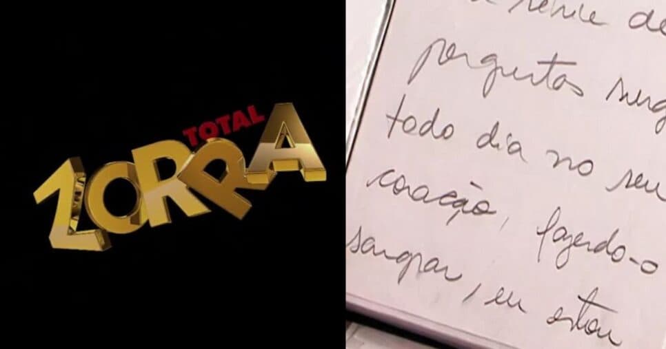 Estrela do Zorra Total ressurge em carta psicografada com relato de dor após a morte: “Chorei muito”