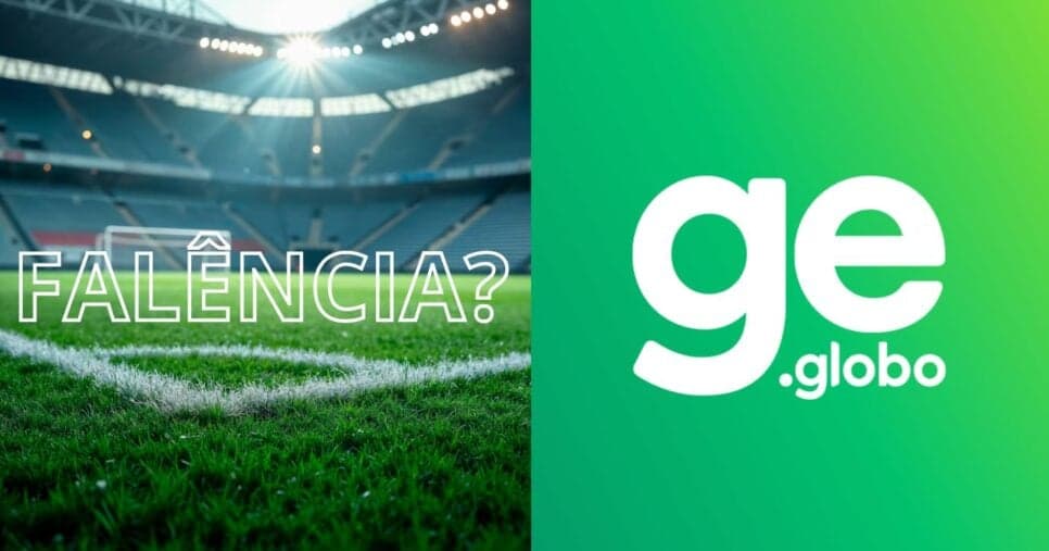 Pedidos de falência: Globo Esporte atualiza situação de time do Brasileirão em meio a dívida milionária