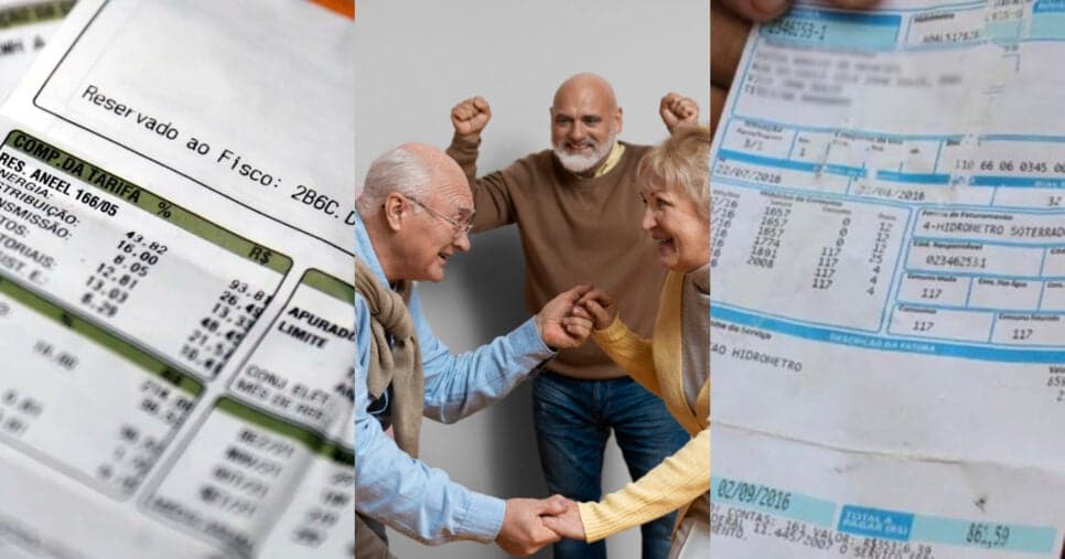 Água, luz e mais: Idosos de 60 a 90 são ajudados a se livrarem de 3 super dívidas em 2026