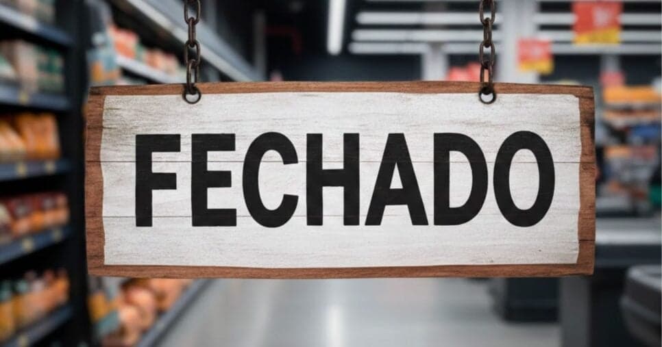 Nova lei informa cidades que fecharão supermercados aos domingos