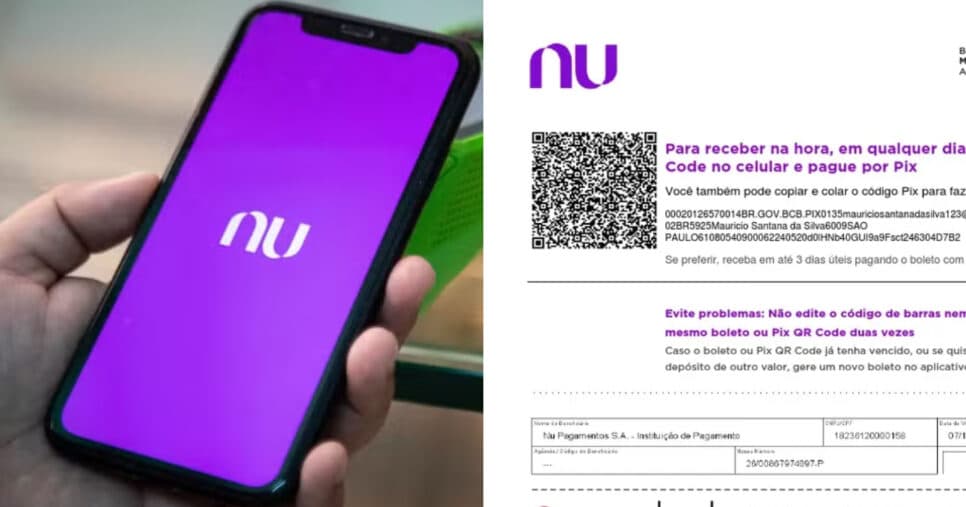 Alerta sobre boletos deve ser lido por clientes do Nubank hoje 20/12
