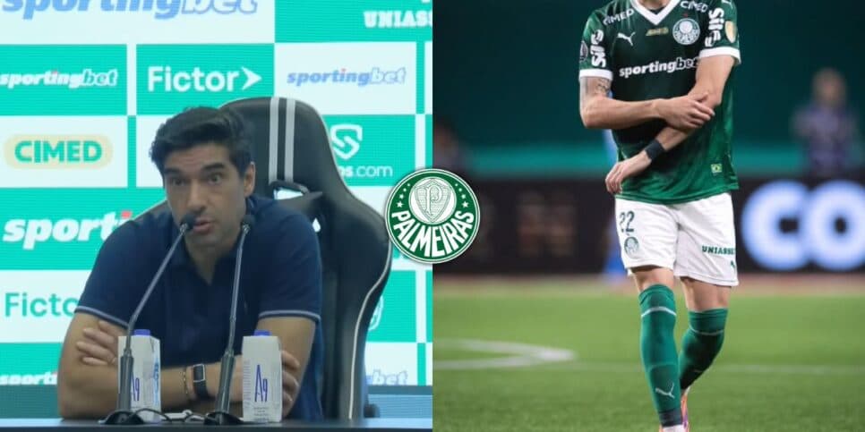 Abel se revolta com perda de lateral de R$ 90M no Palmeiras hoje (04/12)