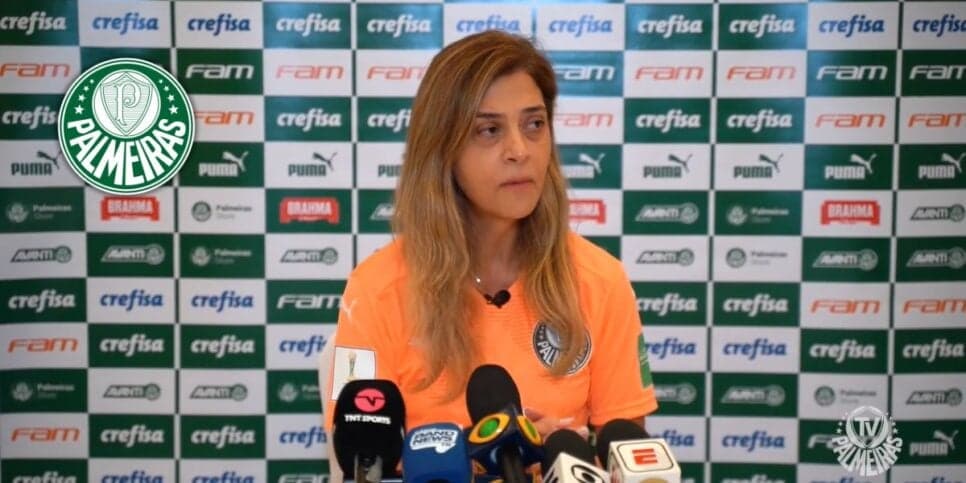 Leila volta atrás e decide renovar contrato de jogador esnobado no Palmeiras