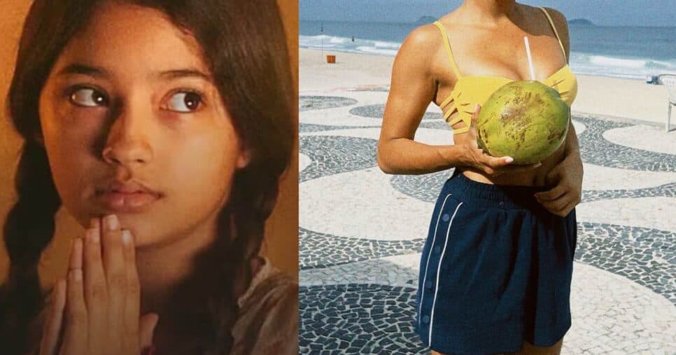 Lembra dela? Atriz de Hoje é Dia de Maria, da Globo, está irreconhecível e vive de trabalho comum: "Resolvi"