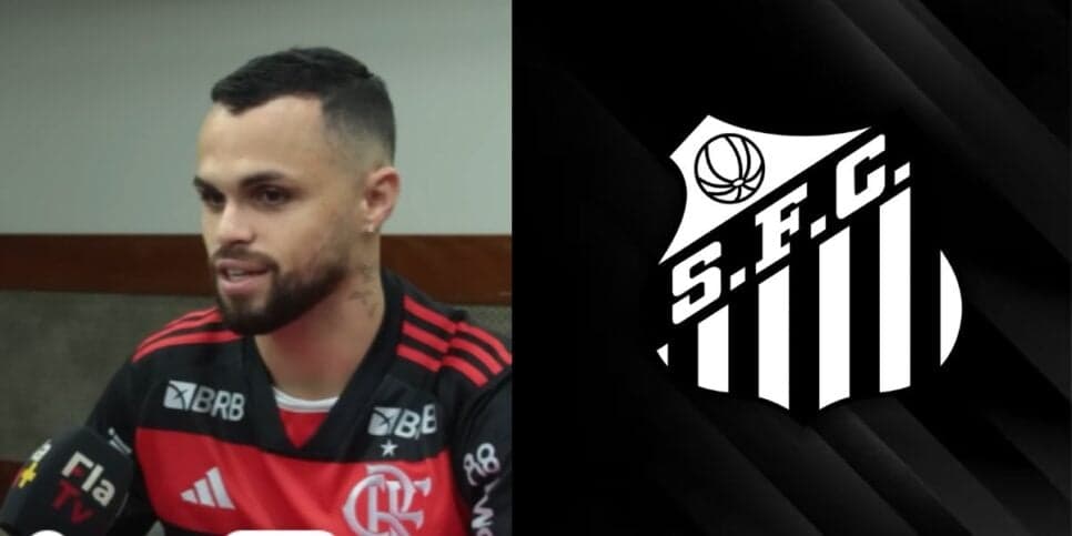 Michael saindo do Flamengo? Santos avança para arrancar craque das mãos de Filipe Luís