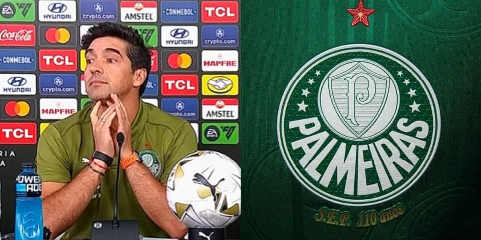 Zagueiro de R$24M e mais 6: Abel se revolta com saída de 7 jogadores no Palmeiras em maio