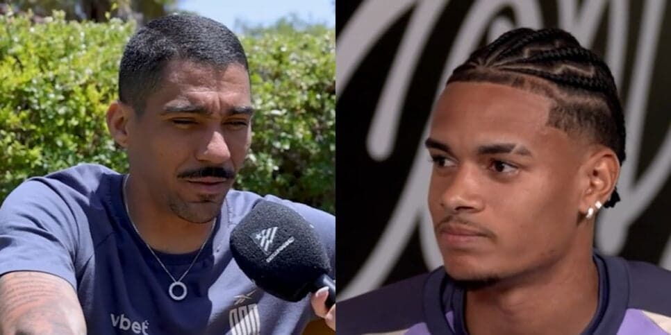 Allan e Newton podem deixar o Botafogo em 2026 (Reprodução: Botafogo TV)