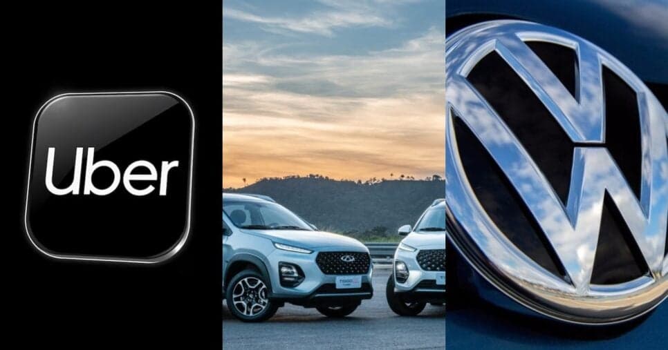 5 carros 0km mais baratos aceitos no Uber Black, incluindo SUV da Volkswagen, para comprar em 2026