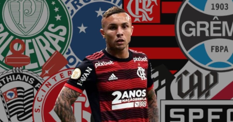 Everton Cebolinha é aprovado em rival do Flamengo para vestir azul em 2026