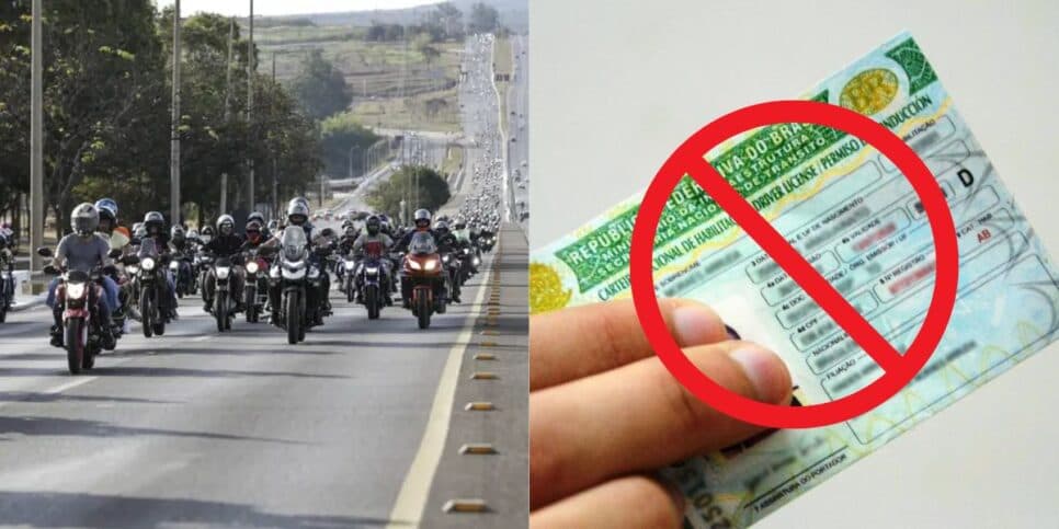 Multa de R$293: Lei de trânsito traz 5 infrações que suspendem a CNH dos donos de moto