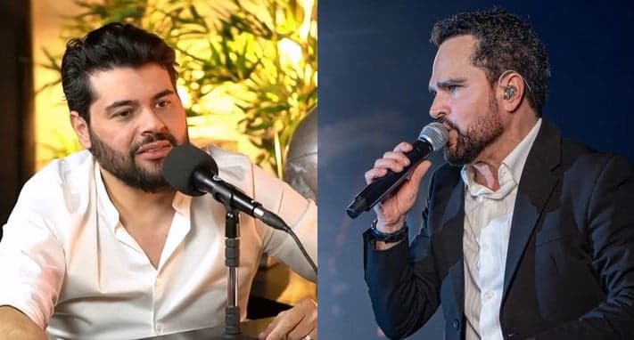 Cristiano e Luciano Camargo (Foto: Reprodução: Canal do YouTube de André Piunti / Instagram @camargoluciano)