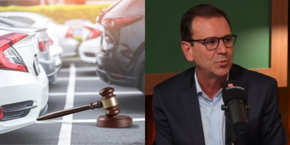 Nova lei no RJ sancionada por Eduardo Paes permite morar no estacionamento de shopping e supermercado