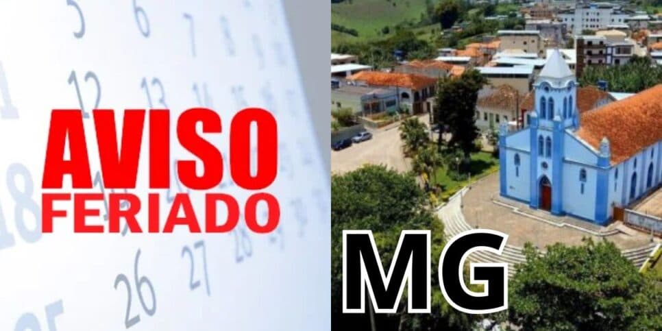 Feriado prolongado é confirmado na próxima sexta (02) em cidades de MG na gestão Romeu Zema